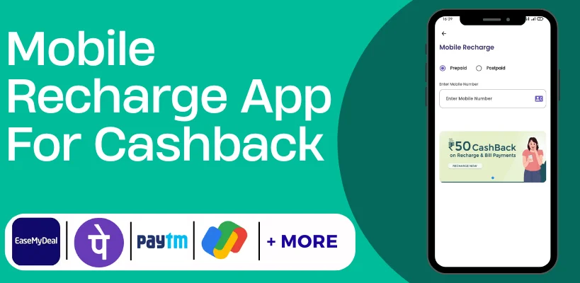 Best mobile recharge app with Cashback
